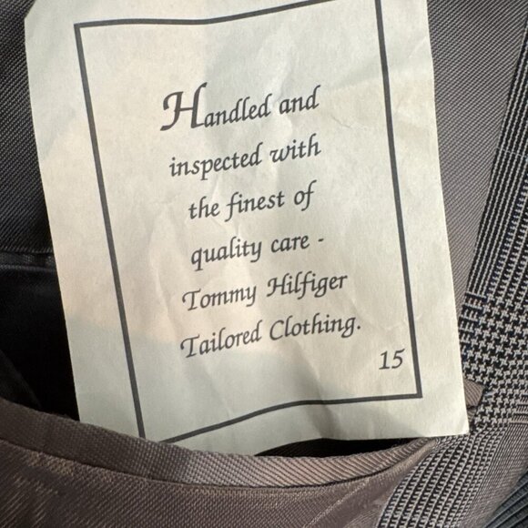 VTG Tommy Hilfiger Mcraes Blazer Mens Sports Coat Suit Jacket 46L Union Made USA - Picture 9 of 14